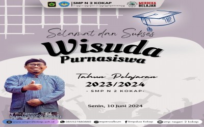PENGUMUMAN HASIL UJIAN DAN PERPISAHAN SISWA SMP N 2 KOKAP TAHUN AJARAN 2023/2024 “Tangis haru perpisahan dan keberhasilan”